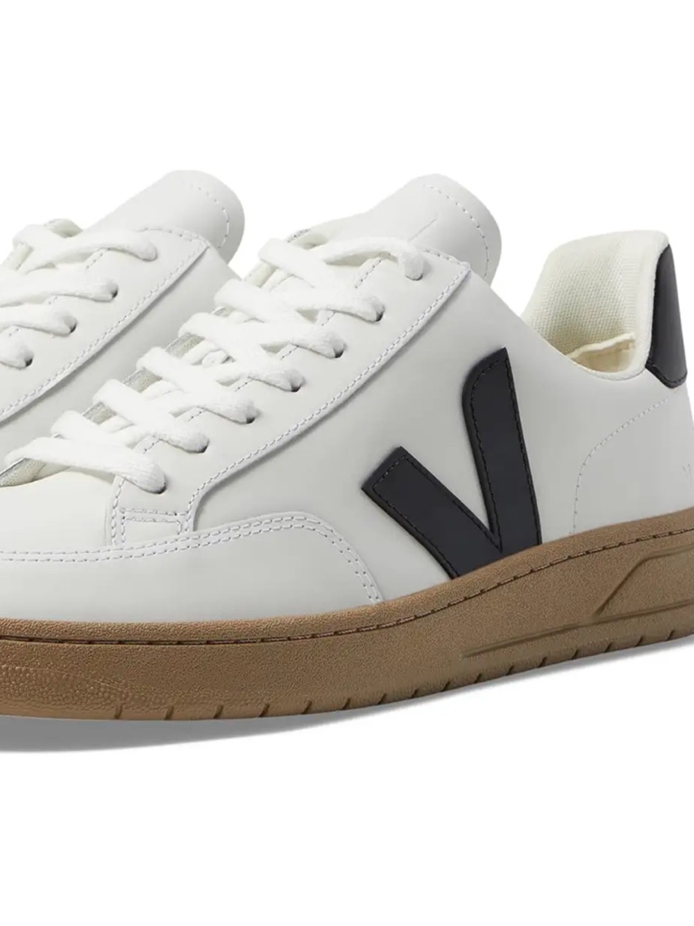 Veja V-12 US 9/ EU 40 Extra White/Black/Dune WORN ONCE